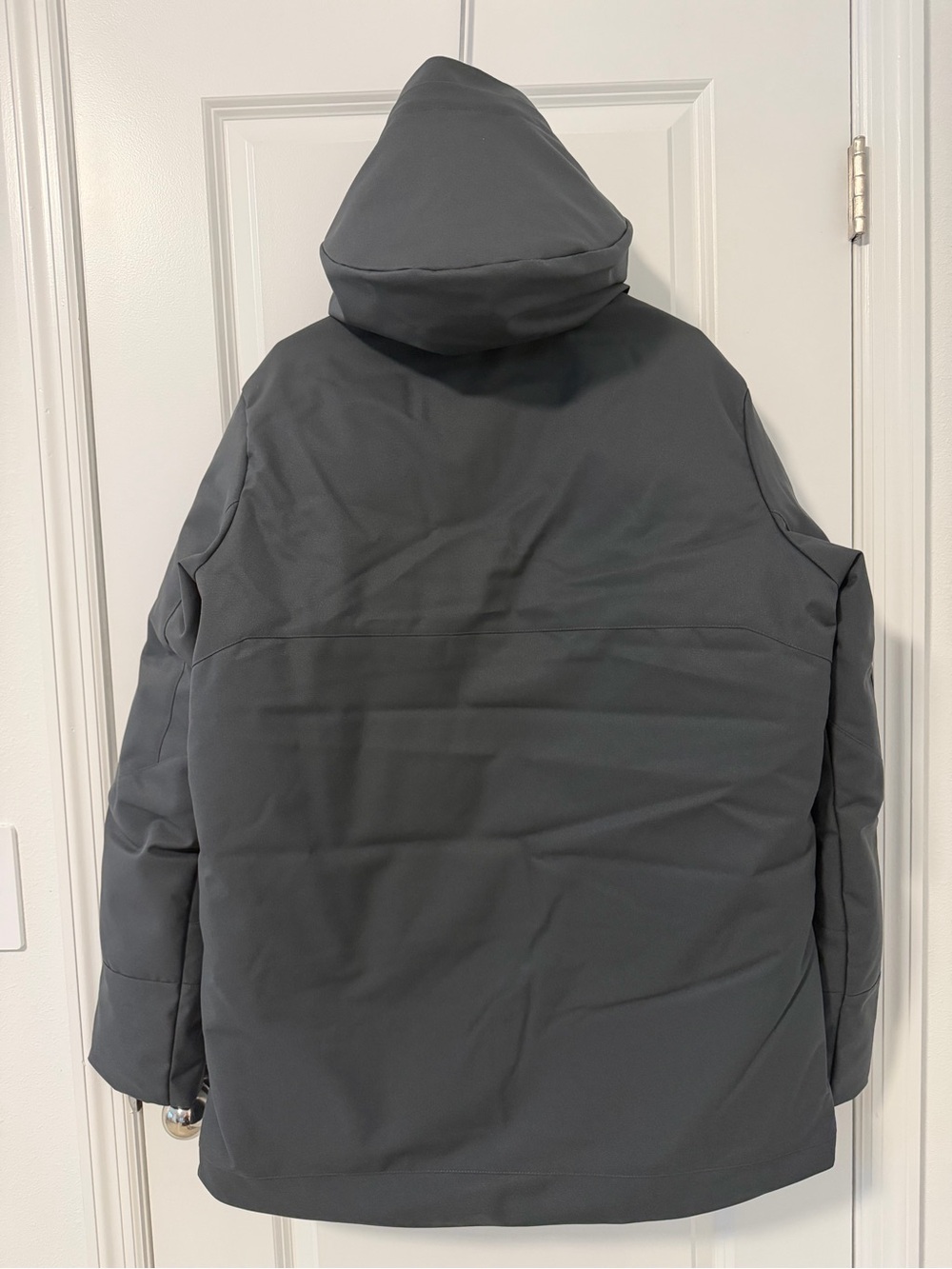 Nike Team Football Storm-FIT Down-Fill Parka Winter Jacket Gray Men's M NWT - Picture 11 of 12